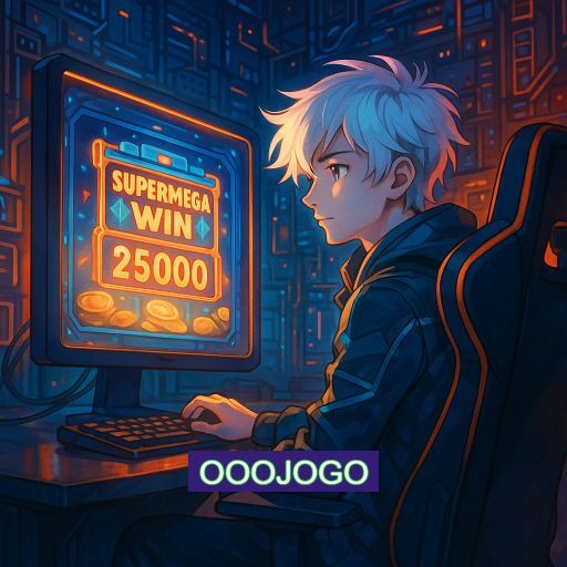 Imagem promocional do app oficial OOOJOGO destacando a conveniência de jogar cassino online pelo celular ou navegador