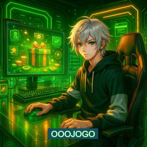 Imagem promocional do app oficial OOOJOGO destacando a conveniência de jogar cassino online pelo celular ou navegador