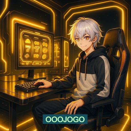 Imagem promocional do app oficial OOOJOGO destacando a conveniência de jogar cassino online pelo celular ou navegador
