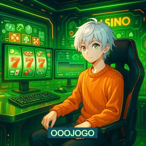 Imagem promocional do app oficial OOOJOGO destacando a conveniência de jogar cassino online pelo celular ou navegador