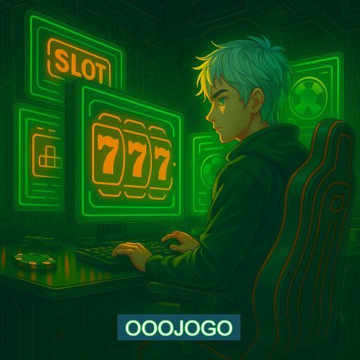 Imagem promocional do app oficial OOOJOGO destacando a conveniência de jogar cassino online pelo celular ou navegador